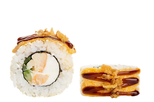 Запеченный с курицей