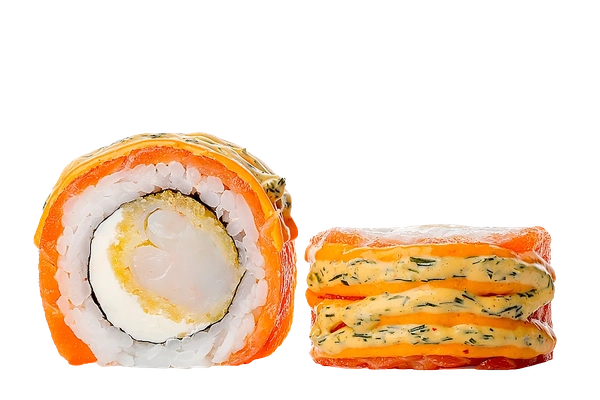 Филадельфия том-ям с соусом чимичурри