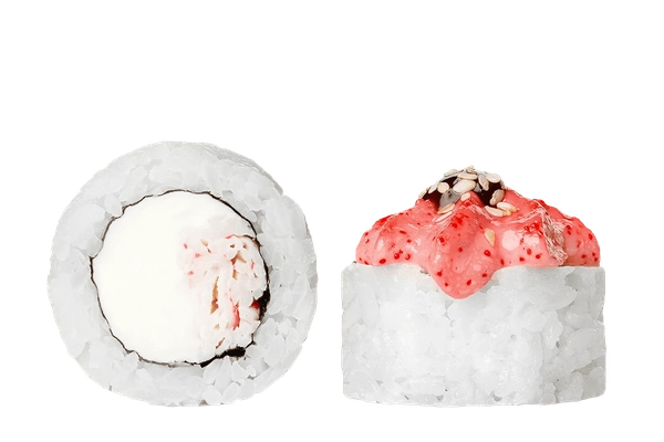 Ролл Лава с Крабом Запеченный